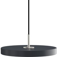 UMAGE - Asteria Mini LED-Pendelleuchte, Stahl / anthrazit von Umage
