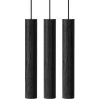 UMAGE - Chimes Cluster 3 LED-Pendelleuchte, Ø 3 x 22 cm, schwarz von Umage