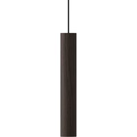 UMAGE - Chimes Pendelleuchte LED, Ø 3 x 22 cm, Eiche dunkel von Umage