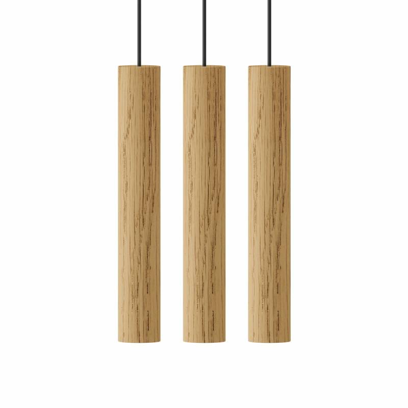 Umage Chimes Pendelleuchte Led Hängeleuchte Deckenlampe Deckenlicht Lampe Eiche  B-Ware von Umage