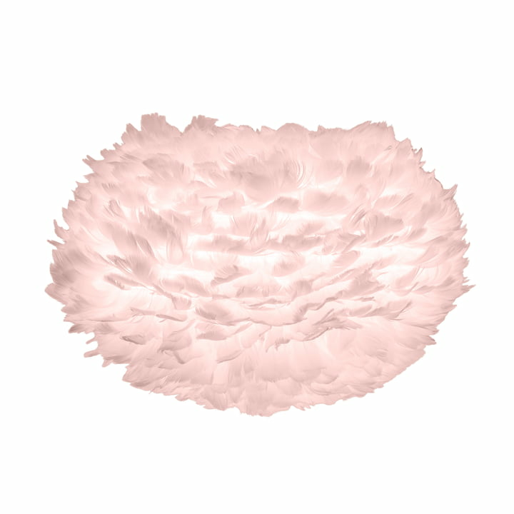Umage Eos Medium Rose Lampenschirm Kugellampe Ersatzschirm Federn 30x45cm R510 B-Ware von Umage
