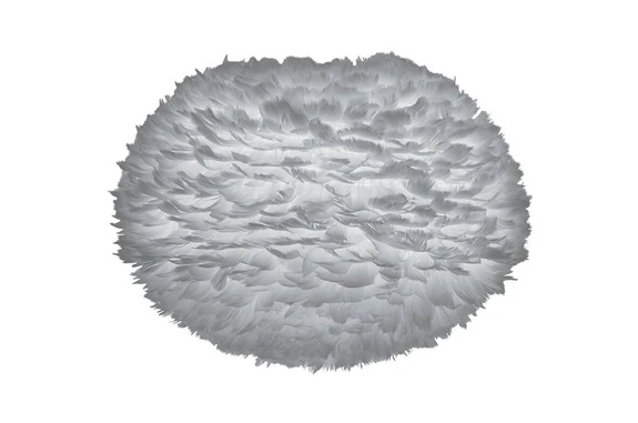 Umage Eos X Large Lampenschirm Leuchtenschirm Dekoschirm Lampe Feder Hellgrau    B-Ware von Umage