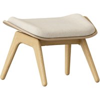 UMAGE - The Reader Ottoman, Eiche natur / white sands von Umage