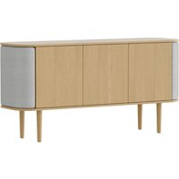 UMAGE - Treasures Sideboard mit 3 Türen, Eiche natur / sterling von Umage