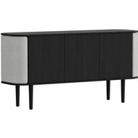 UMAGE - Treasures Sideboard mit 3 Türen, Eiche schwarz / sterling von Umage