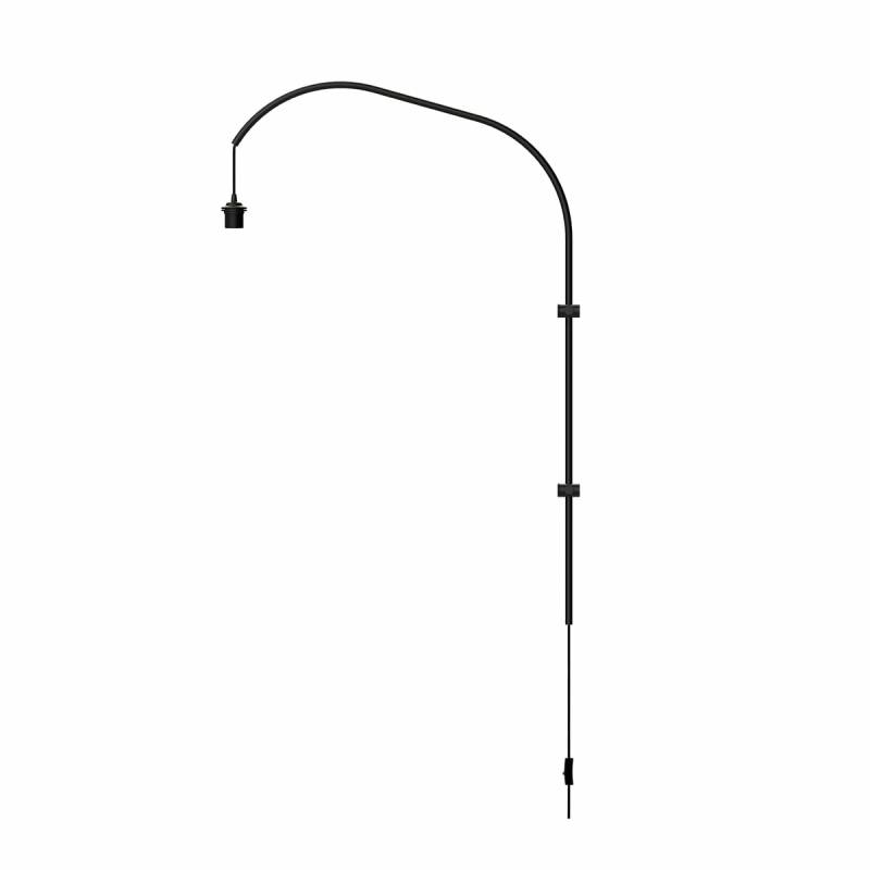 Umage Willow Wandleuchte Wandhalterung Wandleuchte Wandlicht E27 Mini Schwarz B-Ware von Umage