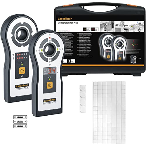 Umarex Laserliner CenterScanner Plus Bohrführungsgerät (bestehend aus Sender + Empfänger, zur Ausrichtung des Bohrkanals bis 150 cm, LED-Indikatoren, Metall / Spannungserkennung) 075.300A Umarex Laserliner CenterScanner Plus Bohrführungsgerät (bestehend aus Sender + Empfänger, zur Ausrichtung des Bohrkanals bis 150 cm, LED-Indikatoren, Metall / Spannungserkennung) 075.300A von Laserliner