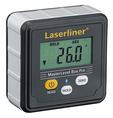 Umarex Laserliner MasterLevel Box Pro Elektronik-Wasserwaage (elektronisch, Elektronik-Wasserwaage, Datenübertragung, digitale 360° Neigungsmessung, Anzeigengenauigkeit 2 Dezimalstellen) von Laserliner