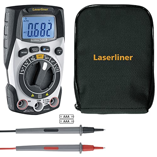 Laserliner MultiMeter Pocket XP Hand-Multimeter digital CAT III 600 V, CAT IV 600V Anzeige (Counts) von Laserliner