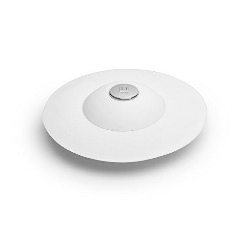 Umbra Drain Stop/Hair Catcher White Flex Badewannenstöpsel/Haarsieb Weiß Plastik, ⌀10.2 cm x 2.5 cm, Weiss Umbra Drain Stop/Hair Catcher White Flex Badewannenstöpsel/Haarsieb Weiß Plastik, ⌀10.2 cm x 2.5 cm, Weiss von Umbra