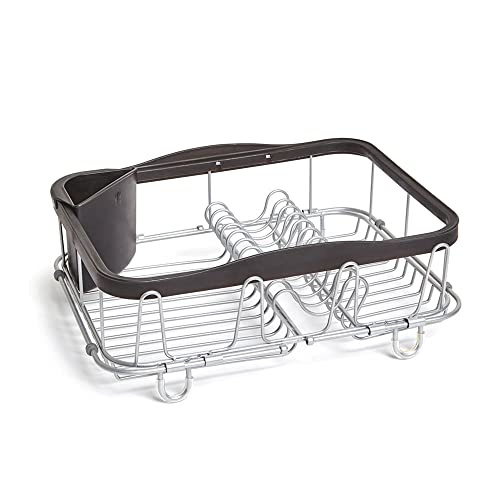 Umbra Multi-Use Dish Rack Black Sinkin multifunktionaler Geschirrständer Schwarz/Nickel, Metall, Groß von Umbra