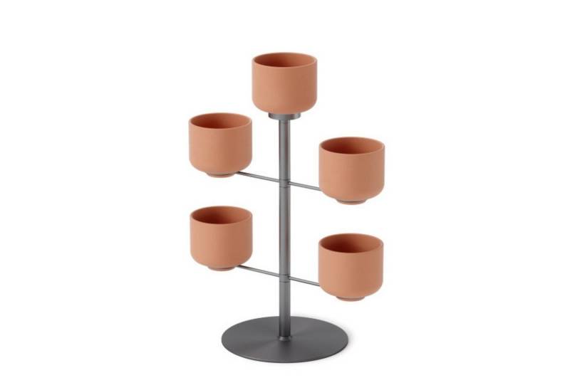 Umbra Blumenständer Blumenständer Terrapotta Planter Titanium von Umbra