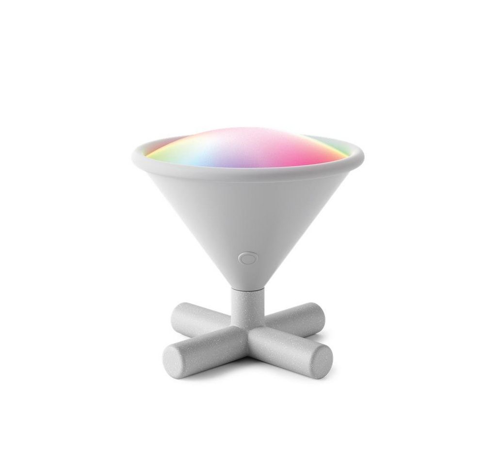 Umbra Cono Smarte Lampe, Tragbar mit Nanoleaf Technologie in Grau von Umbra