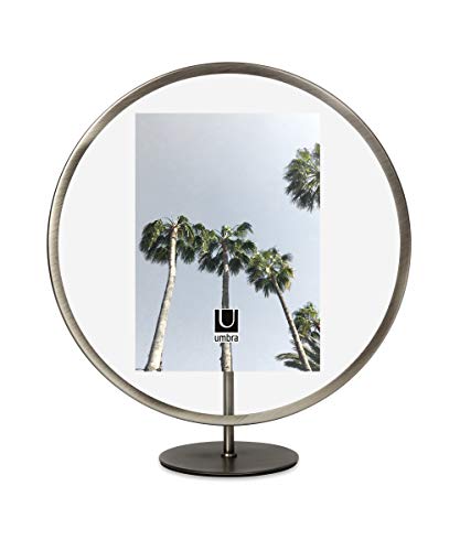 Umbra Infinity-Bilderrahmen, schwimmendes Foto-Display für Schreibtisch oder Wand, 12,7 x 17,8 cm, Zinn Umbra Infinity-Bilderrahmen, schwimmendes Foto-Display für Schreibtisch oder Wand, 12,7 x 17,8 cm, Zinn von Umbra