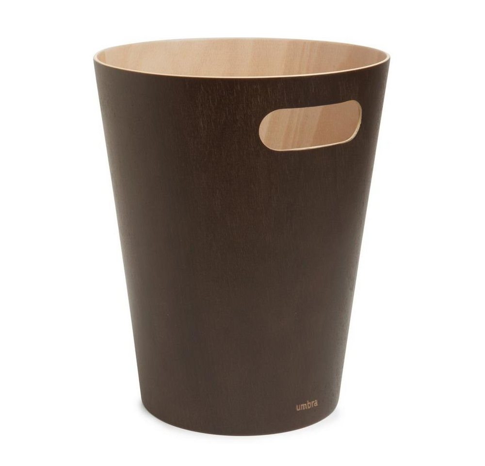 Umbra Mülleimer Woodrow Abfalleimer Espresso Umbra Mülleimer Woodrow Abfalleimer Espresso von Umbra