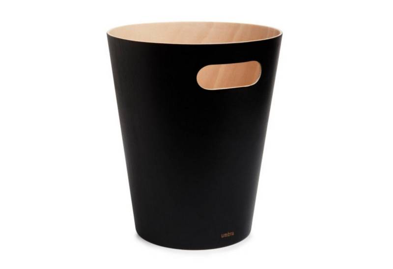 Umbra Papierkorb Abfalleimer Woodrow Can Birkenholz schwarz/natur Umbra Papierkorb Abfalleimer Woodrow Can Birkenholz schwarz/natur von Umbra