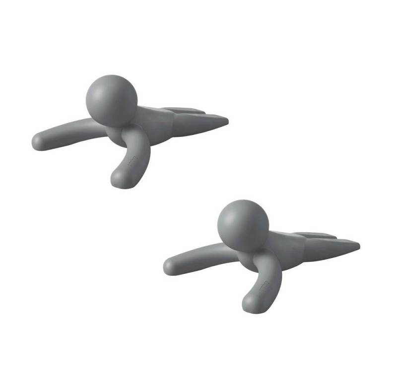 Umbra Türstopper Buddy, Anthrazit Türpuffer für jeden Untergrund 2er-Set von Umbra
