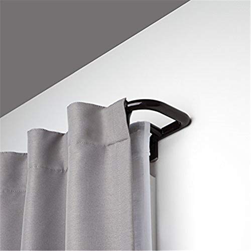 Umbra Twilight Doppel-Verdunkelungs-Gardinenstange, Wickeldesign, verstellbar, 71-122 cm, Dunkelbronze Umbra Twilight Doppel-Verdunkelungs-Gardinenstange, Wickeldesign, verstellbar, 71-122 cm, Dunkelbronze von Umbra