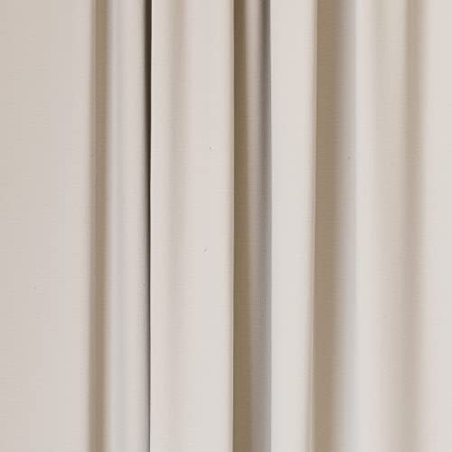Umbra Twilight Verdunklungsvorhänge 132x241 cm, Blickdichte Gardinen mit Kräuselband für Raumabdunklung, 2er-Set, Leinen von Umbra
