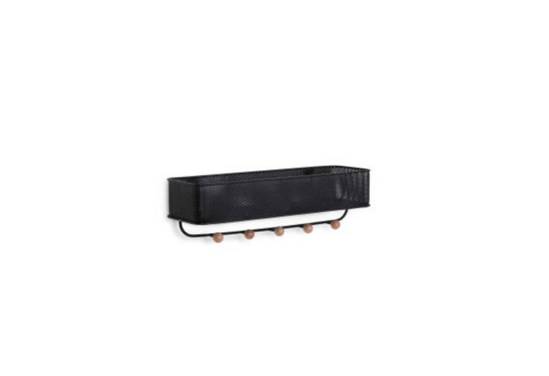 Umbra Wandgarderobe Wandorganizer Estique schwarz von Umbra