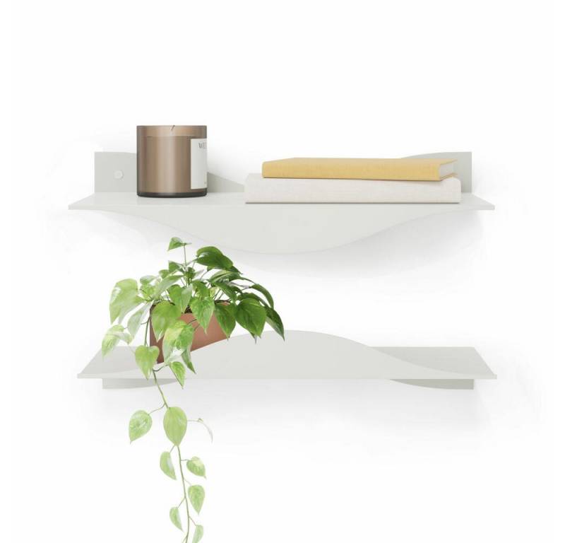 Umbra Wandregal Umbra Wandregal Surf 2er Set, Wandablagen, Stahl, Sand, 43 cm, 1023282, 2-tlg. Umbra Wandregal Umbra Wandregal Surf 2er Set, Wandablagen, Stahl, Sand, 43 cm, 1023282, 2-tlg. von Umbra