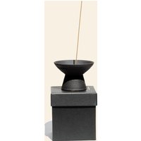 Shibui Raw Black Stoneware Räucherstäbchenhalter von UmeIncense