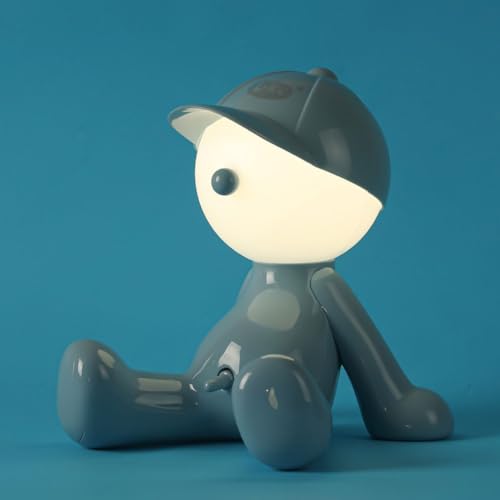 Umikk Kreative Lampe A Little Shy Man, Lustiges Led Tischleuchte, Schüchterner Mann-Lampe, Kreative Tischlampe Mit Schirm, Romantische LED Nachttischlampe Schlafzimmerlampe (Blau (USB-Plug-In-Modell)) Umikk Kreative Lampe A Little Shy Man, Lustiges Led Tischleuchte, Schüchterner Mann-Lampe, Kreative Tischlampe Mit Schirm, Romantische LED Nachttischlampe Schlafzimmerlampe (Blau (USB-Plug-In-Modell)) von Umikk