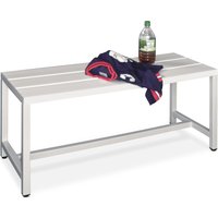 PAVOY Umkleidesitzbank, Länge 1.000 mm, ohne Schuhrost, anthrazitgrau PAVOY Umkleidesitzbank, Länge 1.000 mm, ohne Schuhrost, anthrazitgrau von Pavoy