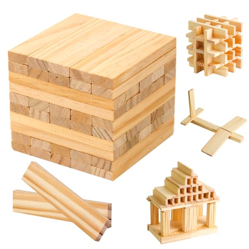 100 Stück Bastelholz Klötzchen, 21x70x105mm Holzbausteine holzleisten Hölzchen Stäbchen Holzstäbchen zum Basteln für DIY Projekt, Heimwerkerprojekte, Deko, Gastgeschenke für Kinder 100 Stück Bastelholz Klötzchen, 21x70x105mm Holzbausteine holzleisten Hölzchen Stäbchen Holzstäbchen zum Basteln für DIY Projekt, Heimwerkerprojekte, Deko, Gastgeschenke für Kinder von Umllpet