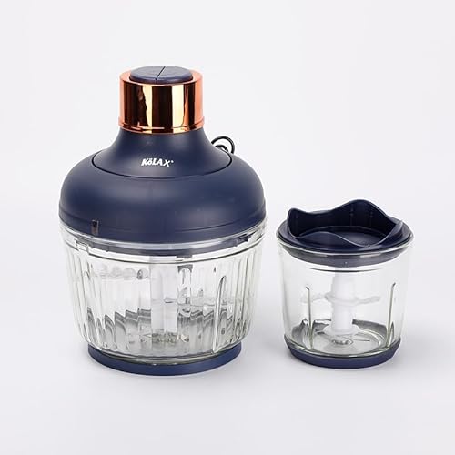 Umllpet Zerkleinerer Küche Elektrisch, Zerkleinerer Elektrisch Mini, 2 Geschwindigkeitsstufen Häcksler Fleischwolf mit 0.6L + 2L Glasbehälter Zerkleinere für Fleisch, Babynahrung, Obst, Gemüse Umllpet Zerkleinerer Küche Elektrisch, Zerkleinerer Elektrisch Mini, 2 Geschwindigkeitsstufen Häcksler Fleischwolf mit 0.6L + 2L Glasbehälter Zerkleinere für Fleisch, Babynahrung, Obst, Gemüse von Umllpet