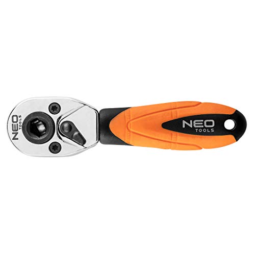 NEO TOOLS Profi Umschaltknarre 72 Zähne, Antrieb 1/4", Kombi Ratsche Für Bits & Stecknüße von NEO TOOLS