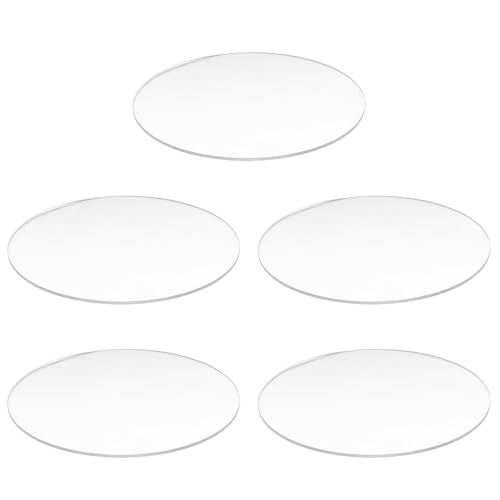 Umsoxhy 5X Transparent 3Mm Starker Acryl Runde Scheibe Durchmesser: 100Mm Umsoxhy 5X Transparent 3Mm Starker Acryl Runde Scheibe Durchmesser: 100Mm von Umsoxhy