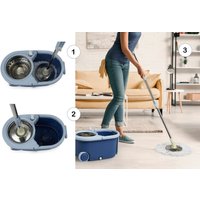 Umuzi - SPIN-MOP Rotationsmopp / Wischmopp - inkl. Eimer mit Räder und 4x Kopfersatz Umuzi - SPIN-MOP Rotationsmopp / Wischmopp - inkl. Eimer mit Räder und 4x Kopfersatz von Umuzi Cleaning