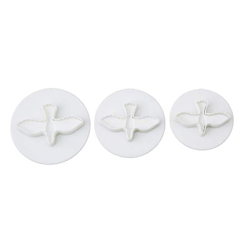 3 Stück/Set DIY Tauben Fondant Kuchen Dekorieren Plunger Sugarcraft Kekse Ausstecher Form Backwaren Werkzeuge bequem und umweltfreundlich 3 Stück/Set DIY Tauben Fondant Kuchen Dekorieren Plunger Sugarcraft Kekse Ausstecher Form Backwaren Werkzeuge bequem und umweltfreundlich von Un-brand