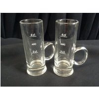 Luminarc/Arcopol Spirit Messgläser. Extrem Seltenes Objekt in Perfektem Zustand. 2Cl Und 4Cl. Toller Talking Point Deiner Hausbar von UnAutreSac