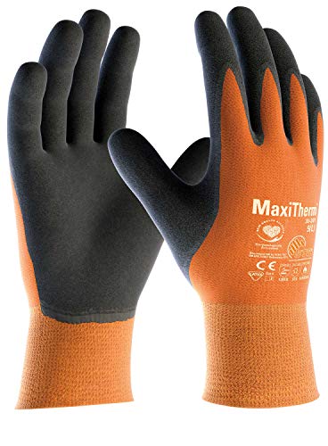 (12 Paar) ATG Handschuhe 30-201 Kälteschutzhandschuhe MaxiTherm 12 x orange/grau 10 (XL) von Unbekannt