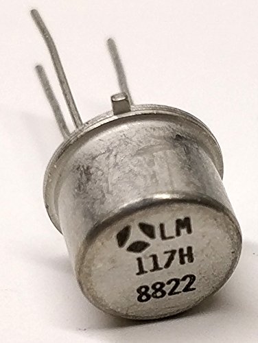 1 Stück LM117H THREE-TERMINAL ADJUSTABLE POSITIVE VOLTAGE REGULATOR | 1.2V to 37V | Erweiterter Temperaturbereich -55°C to +150°C | 0,5A | Vcc 40V | TO-39 Gehäuse von STMicroelectronics