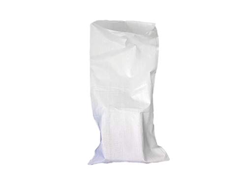 10 Stück 80 x 180 cm PP Gewebte Beutel PP weiß Plastiksäcke 180 g Verpackung Paket Abfall Entsorgung (10) von Plast