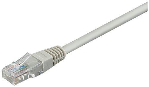 10 Stück Wentronic CAT5e UTP Netzwerkkabel (2x RJ45, 30m) grau von Unbekannt