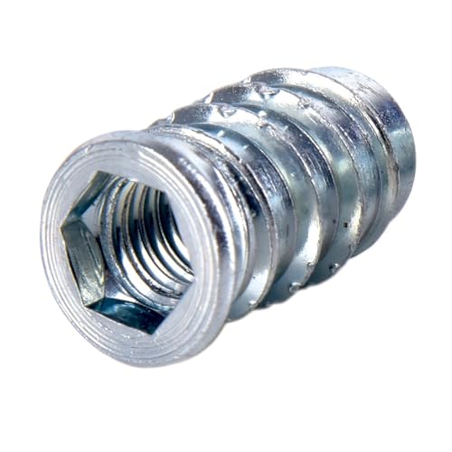 10 x Einschraubmuffen M6/M8/M10 Einschraubmutter Eindrehmuffen Innensechskant (M10x20 MM [10St.]) von Unbekannt
