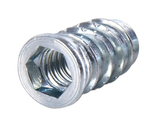 10 x Einschraubmuffen M6/M8/M10 Einschraubmutter Eindrehmuffen Innensechskant (M6x15 MM [10St.]) von Unbekannt