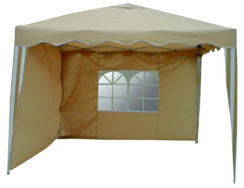 2 Seitenteile für Alu Falt Pavillon beige - PO2413 von Unbekannt