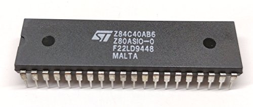 2 Stück Z84C40AB6 | 4MHz | CMOS SIO-0 SERIAL INPUT/OUTPUT CONTROLLER | Erweitereter Temperaturbereich - 40°C TO + 85 °C | STMicroelectronics | DIP40 Gehäuse 2 Stück Z84C40AB6 | 4MHz | CMOS SIO-0 SERIAL INPUT/OUTPUT CONTROLLER | Erweitereter Temperaturbereich - 40°C TO + 85 °C | STMicroelectronics | DIP40 Gehäuse von STMICROELECTRONICS