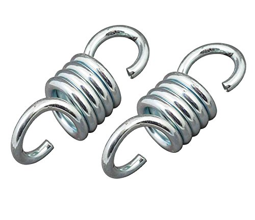 2 Zugfeder für Hollywoodschaukel 7 mm Stark Zugkraft bis 400 kg beide Federn Aufhängfeder für Boxsack Hängesessel Stahlfeder Made in Germany von Unbekannt