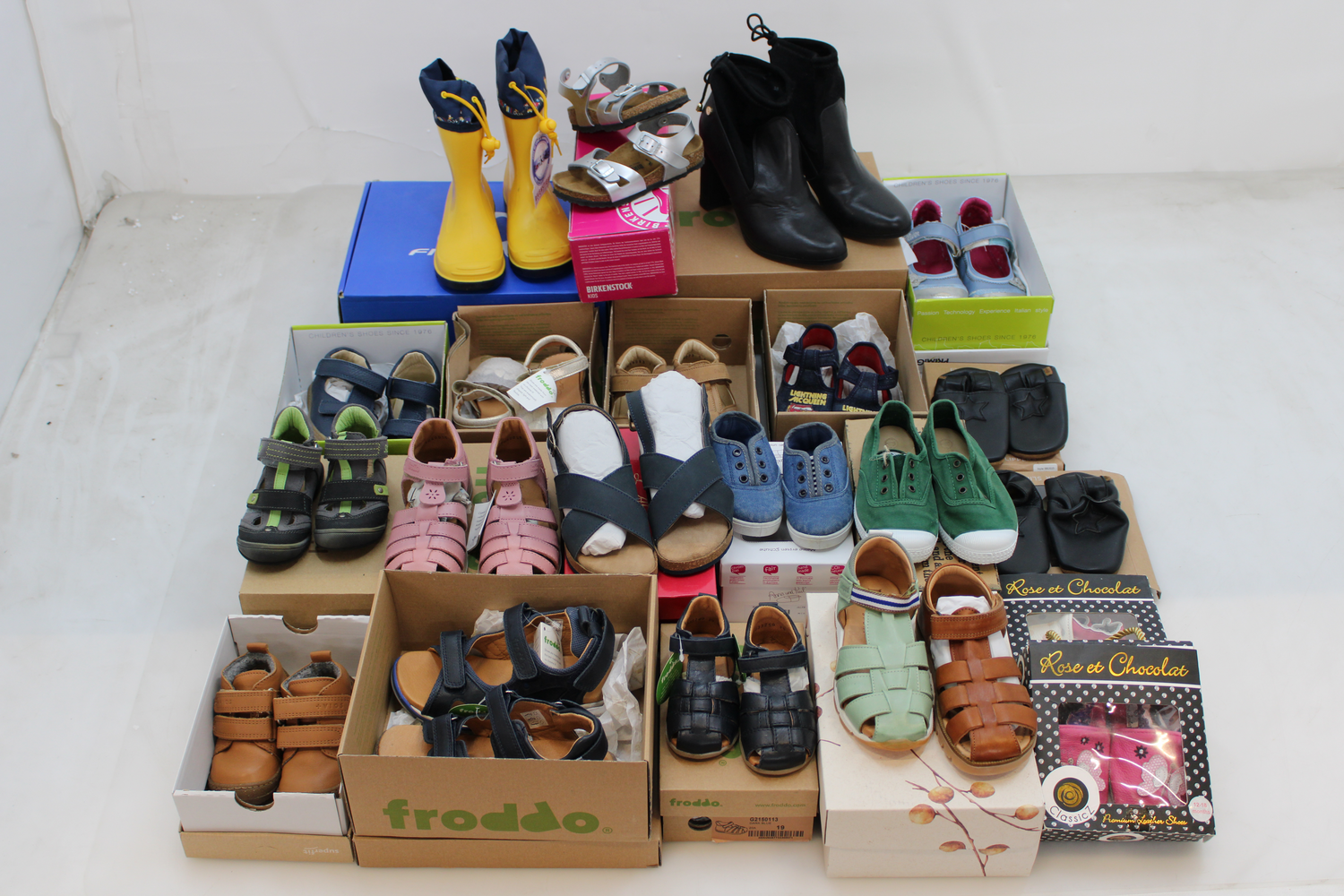 21 x Kinderschuhe Schuhe Sommer Winter Sonderposten SIEHE TEXT/FOTO von Unbekannt