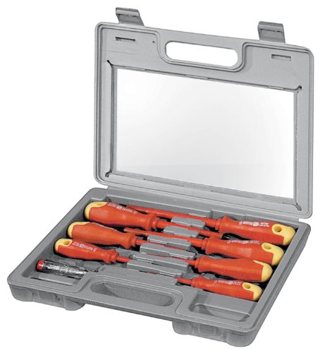 3 Stück Fixpoint WZ SD 07+1 Elektro-Schraubendreher Satz-8 teilig inkl. Phasenprüfer rot 3 Stück Fixpoint WZ SD 07+1 Elektro-Schraubendreher Satz-8 teilig inkl. Phasenprüfer rot von Unbekannt