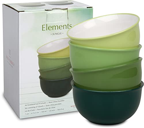 Waechtersbach 4er Geschenkset Müsli - Elements - Jungle, Blau, 41 5 972 1000 von Waechtersbach