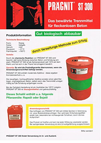 5,0 Liter ES Schalöl Trennmittel für Beton von OPTIMUM