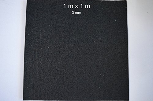5 Stück Bautenschutzmatte 3mm 1m x 1m Antirutschmatte Gummimatte Gummigranulat Matte 5 Stück Bautenschutzmatte 3mm 1m x 1m Antirutschmatte Gummimatte Gummigranulat Matte von GMP