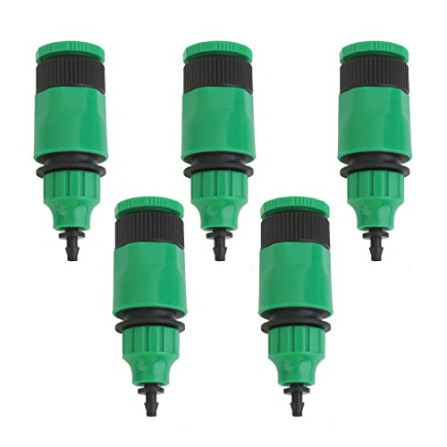 5 Stk. Wasserschlauch Adapter Für Tropf Bewässerungs Schlauch Kapillarschlauch 5 Stk. Wasserschlauch Adapter Für Tropf Bewässerungs Schlauch Kapillarschlauch von Simerst